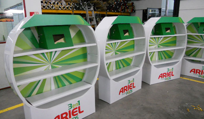 Exhibidor Ariel
